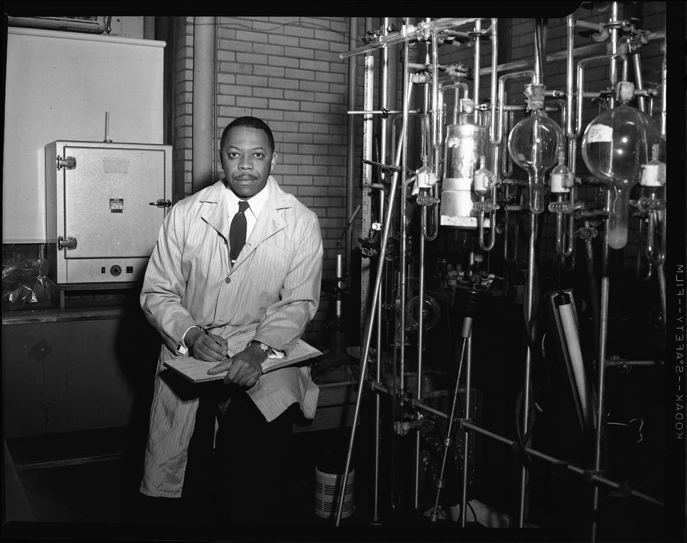 Moddie Taylor in Laboratory