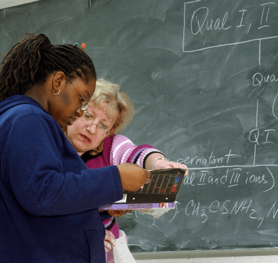 Professor with Student